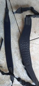 Binocular Straps  x2, adjustable, wide to reduce pressure good condition
