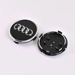 4pcs For Audi A3 A4 A5 A6 A7 A8 S4 S6 Accessories Car Styling Wheel center.