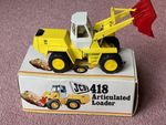 JCB 418 Articulated Loader NZG No. 142 – Vintage Diecast Model RARE, boxed