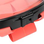 Adjustable Black Orange Anti-Fog Diving Face Shield For Underwater Snorkeling