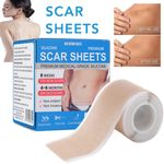 Silicone Scar Tape Plasters Scar Removal Roll Reusable Sheets Medical Grade