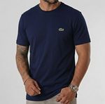 Lacoste Men's Cotton T-shirt Navy Colour