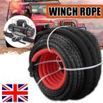 10mm x30m for Dyneema SK75 Synthetic 12-Strand Winch Rope 24500LBS Off Road ATV
