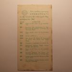 London Transport 1960 Country Bus And Coach Amendments Leaflet