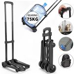 Heavy Duty Folding Lightweight Hand Sack Trolley Cart Wheel Truck Barrow UK