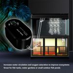 Aquarium Air Pump Oxygen Aerator Pump Double Layer Soundproof Quiet Versatile CT