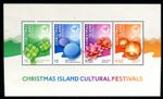 2025 Christmas Island Cultural Festivals -  MUH Mini Sheet