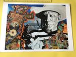 Picasso What Rules 45X32cms Paul Bellingham artist sign  limited 4/5 print A8405