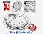 SPARK PLUG GAP ADJUSTING TOOL METRIC / IMPERIAL FEELER GAUGE Caliber Measuring.