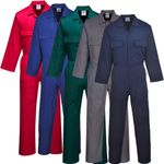 PORTWEST Mens Euro Work Overall Coveral PPE Mechanic Safety Boiler Suit S999