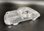 Hofbauer Car Ornament / Paperweight Porsche 911 24% Lead Crystal West Germany