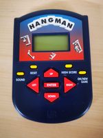 Hangman electronic HANDHELD Game  from Milton Bradley MB 1990s Vintage Retro