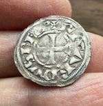 ANGLO-GALLIC. RICHARD I ‘THE LIONHEART’ (1189-1199). SILVER DENIER.