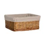 Wickerfield Natural Wicker Storage Gift Hamper  with Lining Gift Hampers