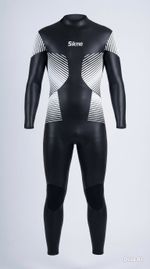 Wetsuit Swimsuit Waterproof Diving Suit Long Sleeve Quick Dry for Water Sports