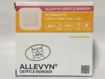 ALLEVYN Gentle Border Silicone Foam Dressing 10 x 10cm – Pack of 10