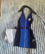 Blue/Black sexy police outfit/lingerie