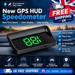 Smart in-Car Hud Co-Pilot Navigation USB Car Windshield GPS+BDS Speedometer