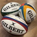 Gilbert Rugby Match Ball Size 5 - iNNOVO Premium Balls - Overprint Free p&p