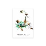 Daizen Maeda Celtic FC A4 Art Print Watercolour Style Football Artwork NO FRAME