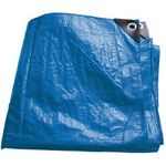 Draper Expert Heavy Duty Polyethylene Tarpaulin With Aluminium Eyelets 5m x 8m