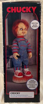 NEW Unopened Chucky Doll 24" Sound & Motion Activated Animated Halloween prop