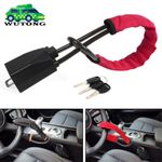 Car Steering Wheel Seat Belt Lock Anti-Theft Security Lock Device For Vehicle