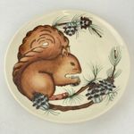 Vintage Moorcroft Squirrel 1995 Year Plate 22cm