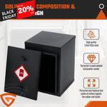 Gas Locker Safety For  904 Cabinet Camper heavy STEEL