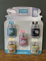 Yankee Candle Car Jar Ultimate Multipack 5 Pack Car Air Fresheners Up To 30 Days