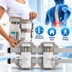 Adjustable Lumbar Spinal Decompression Belt Mechanical Traction Device