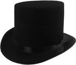 Mens Gents Quality Satin Lined Wedding Event Victorian Top Hat UK
