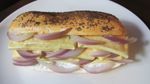 ARTIFICIAL  CHEESE AND ONION COB  FILM PHOTO DELI BAKERY TV PROP