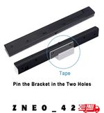 Black Wireless Sensor Bar Extended Range Infrared for Nintendo Wii