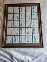  John Player & Sons Golf Cigarette Cards, Full Set of 25, Framed..Reproduction 