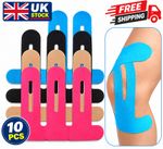 10PCS Kinesiology Knee Tape PRECUT KT Tape Knee pain Injury Support Physio