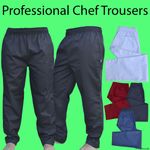 Professional Chef Trousers 3 Pockets Excellent Quality Pants  UNISEX work wear