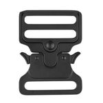 Tactical Belt Buckle 50mm-52mm Width Quick Release Sturdy Metal Buckle for Belts