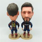 Retro Non-Corinthian Soccerwe Football Figure - Lionel Messi - FC Barcelona 