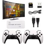 40000+ Retro Video Game Console 4K HD TV Game Stick Ink.2 Wireless Controller🔥