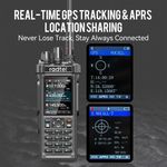 Radtel RT-950 PRO Ham Radio GPS/APRS, 10W Walkie Talkie Long Range UK