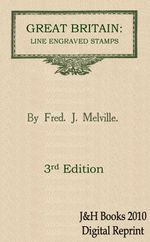 GREAT BRITAIN: LINE ENGRAVED STAMPS 3rd Edition 1d penny black red 2d blue - CD