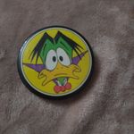 COUNT DUCKULA  genuine vintage 1990 Cosgrove Hall comic  38mm  pin BADGE