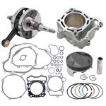 For 2003-2013 Yamaha YZ250F Crankshaft Cylinder Piston Complete Gaskets Kit 77mm