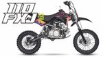 2025 GRAPHICS 110cc Stomp FXJ110 SemiAuto petrol Motocross, petrol, pitbike dirt