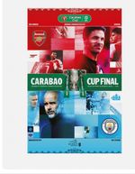 2026 Carabao Cup Final- Arsenal FC V Man City FC Match 22/03/26 Programmes 