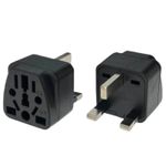 Universal UK Travel Adapter US AU EU Plug Converter To UK Adapter  Plug