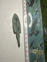 Ancient Bronze Arrowhead Dating 1200BCE Long range