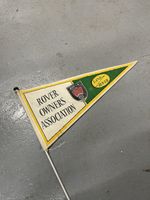 Land Rover & Rover Owners Association 1950’s Pennant Advertising Rare Display 