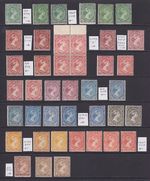 Falkland Islands 1891 Period MM, MNG Stamps. Cat est around £3000 (as Mint).